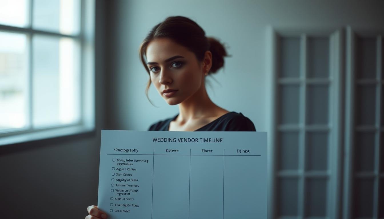vendor booking timeline